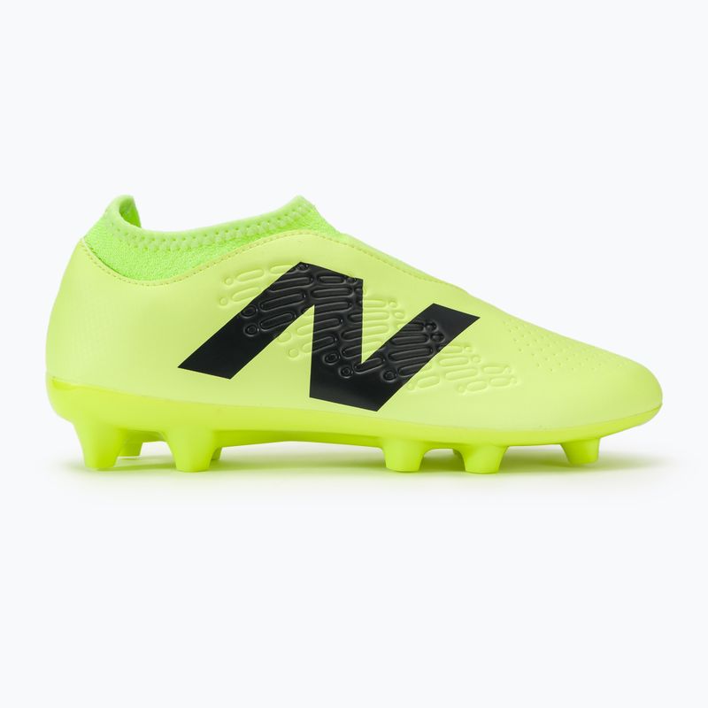 Încălțăminte de fotbal pentru copii New Balance Tekela Magique JNR FG V4+ bleached lime glo 2