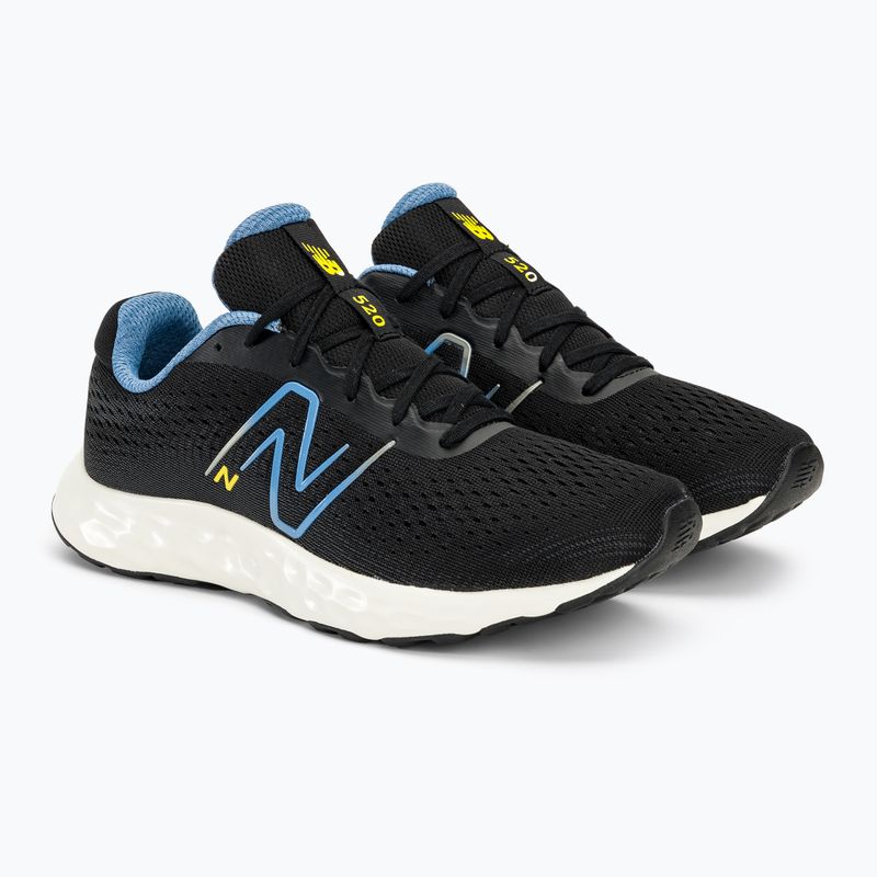 Încălțăminte de alergat pentru bărbați New Balance 520 v8 black 4