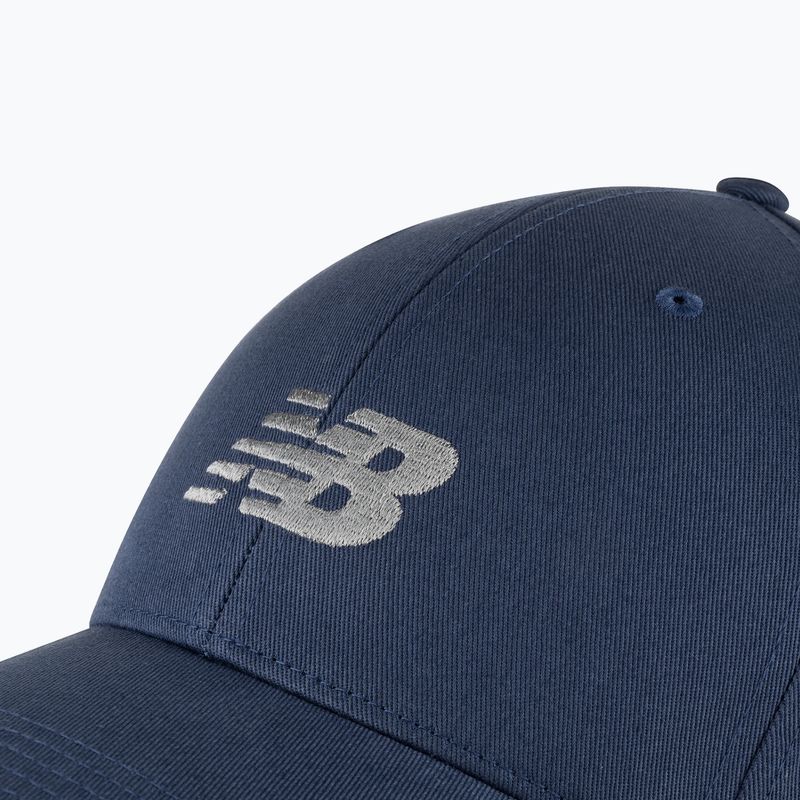 Șapcă New Balance 6 Panel Structured Snapback nb navy 3