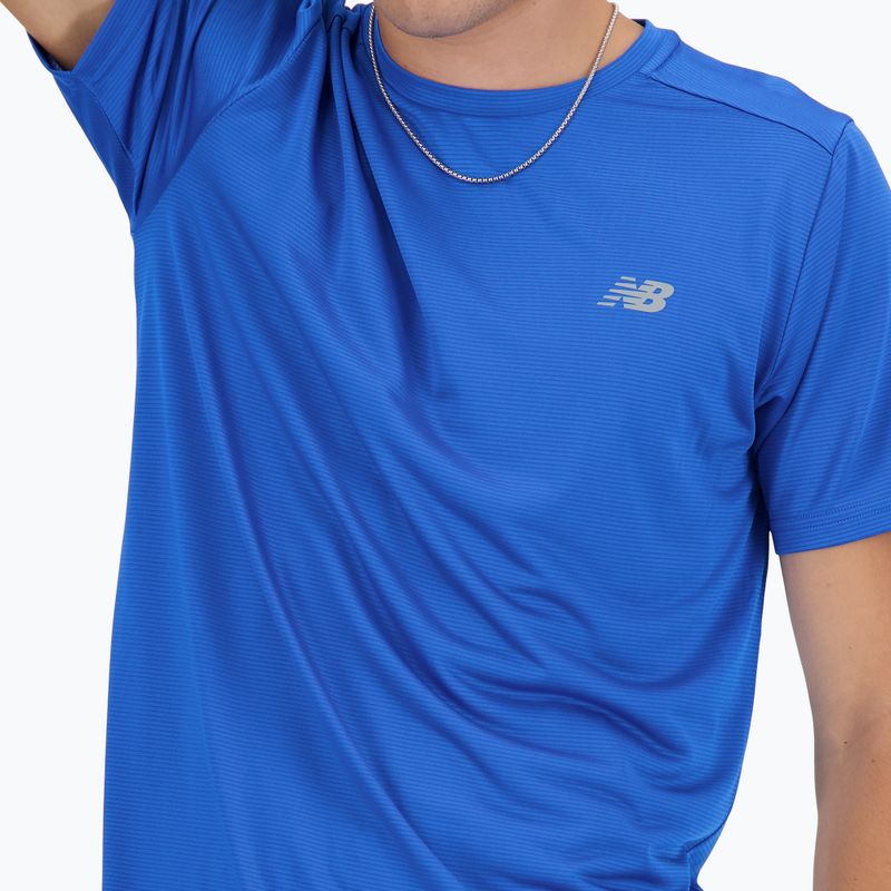 Tricou pentru bărbați New Balance Run blue oasis 4