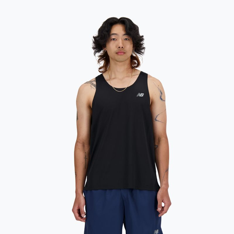Tank top de alergare pentru bărbați  New Balance Sport Essentials Singlet black