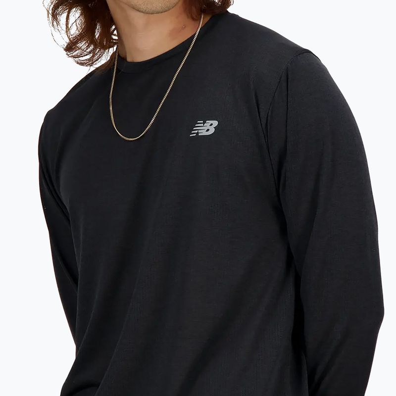 Bărbați New Balance Athletics longsleeve negru 5
