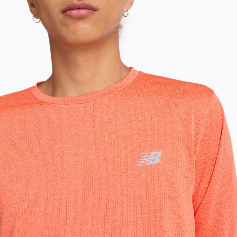 Longsleeve pentru bărbați New Balance Athletics neo flame heather 3