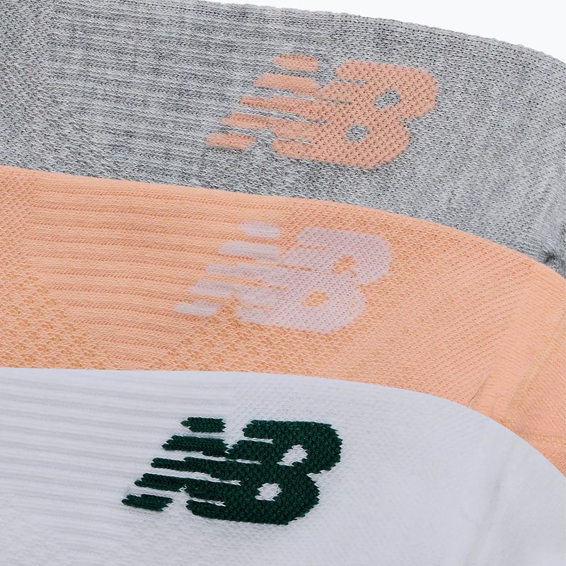 Șosete New Balance Running Repreve No Show Tab 3 pary multicolor 3