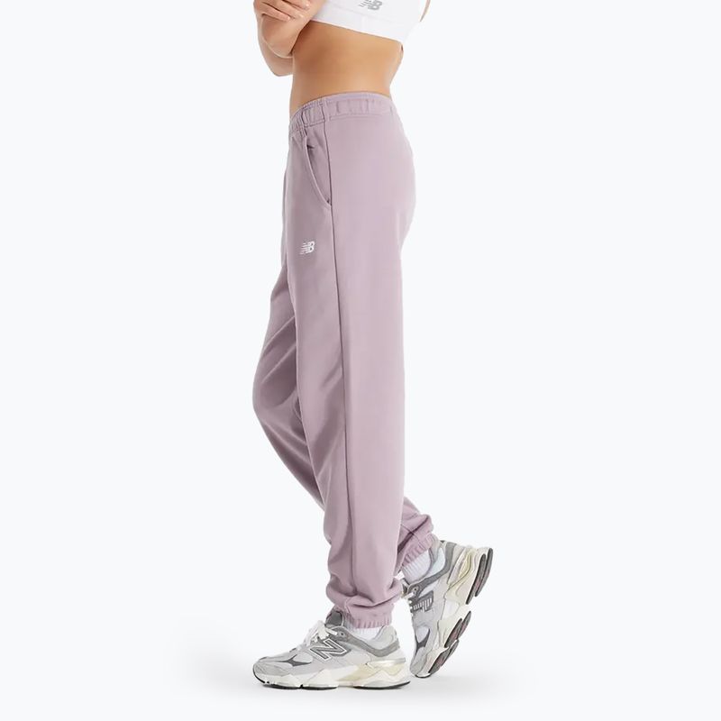 Pantaloni pentru femei New Balance French Terry Jogger icewine 3