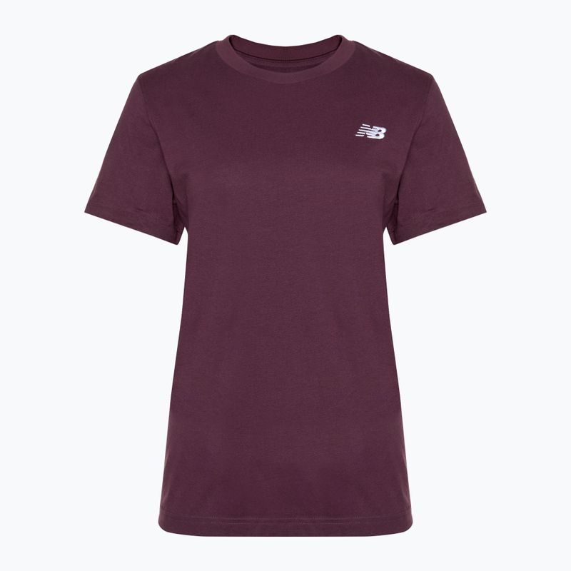 Tricou pentru femei New Balance Essentials Jersey plum brown