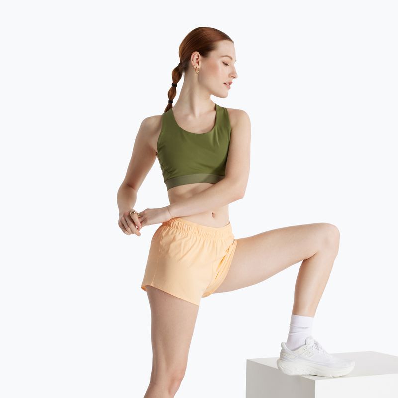 Pantaloni scurți pentru femei New Balance RC Seamless 3" peach blossom 8