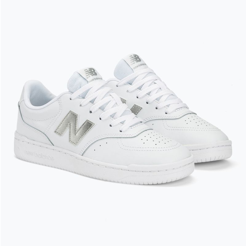 Încălțăminte pentru femei New Balance BBW80 white/silver 5