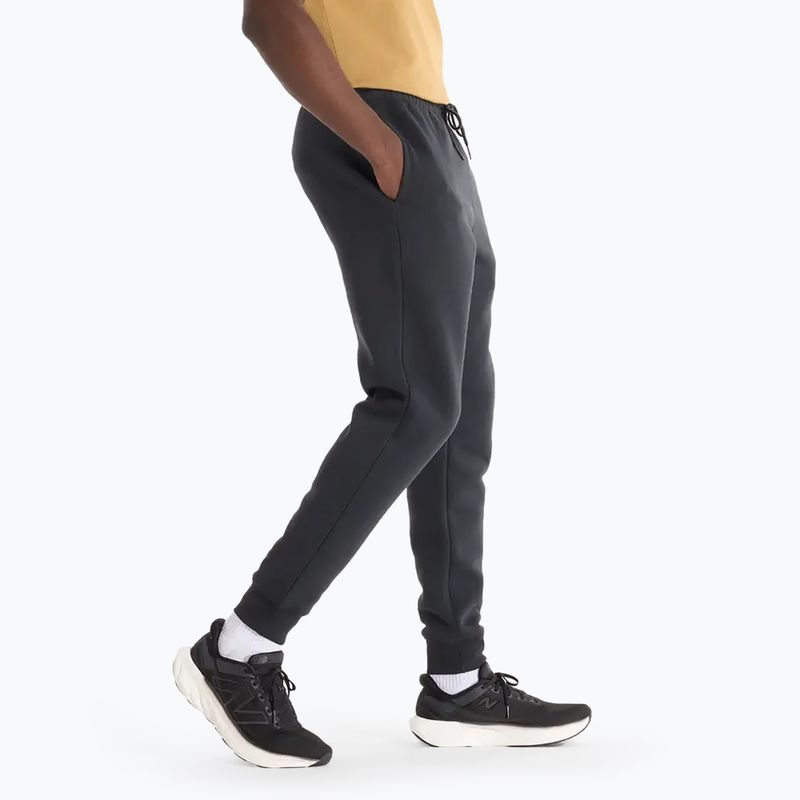 Pantaloni pentru bărbați New Balance Fleece Jogger black 3