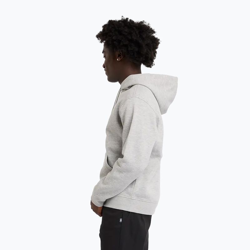 Bluză pentru bărbați New Balance Core Brushed Hoodie athletic grey 3