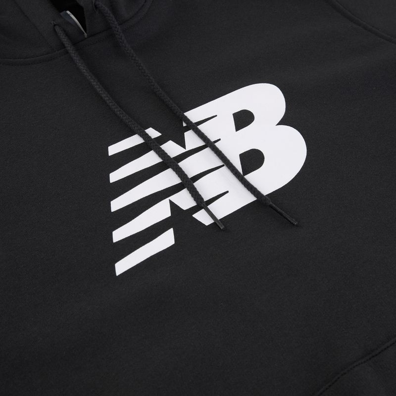 Bluză pentru bărbați New Balance Core Brushed Hoodie black 5