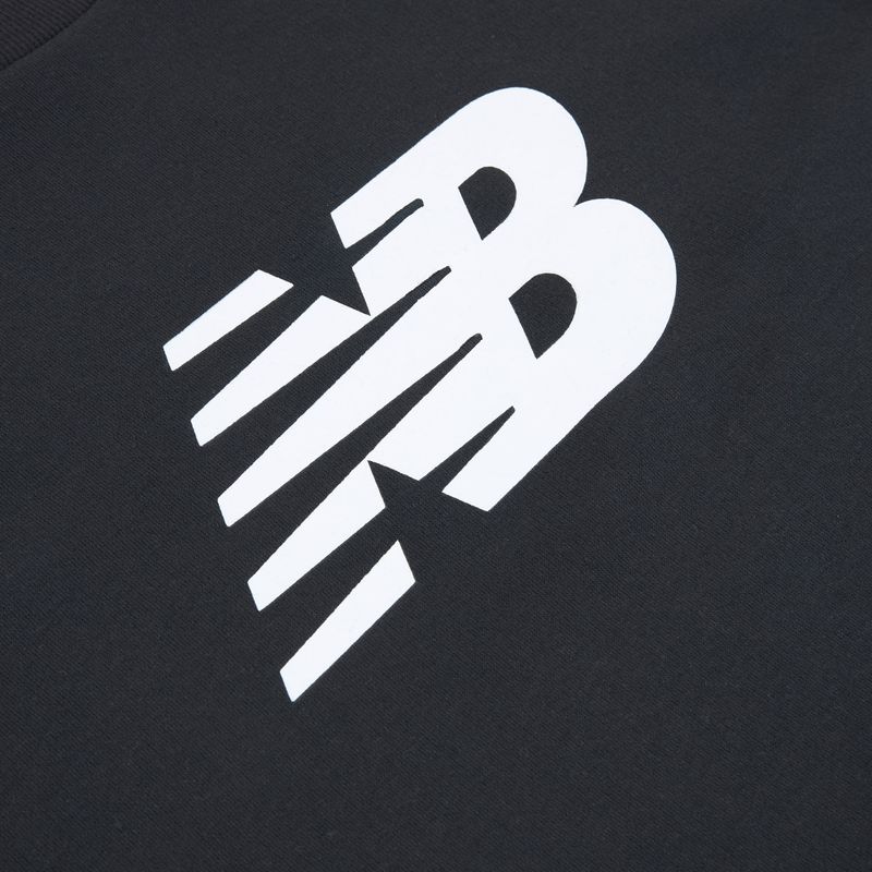 Bluză pentru bărbați New Balance Sport Core Brushed Crew black/white 3