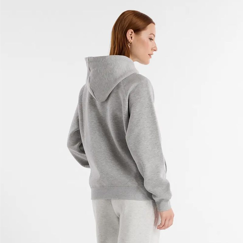 Bluză pentru femei New Balance Fleece Hoodie athletic grey 2