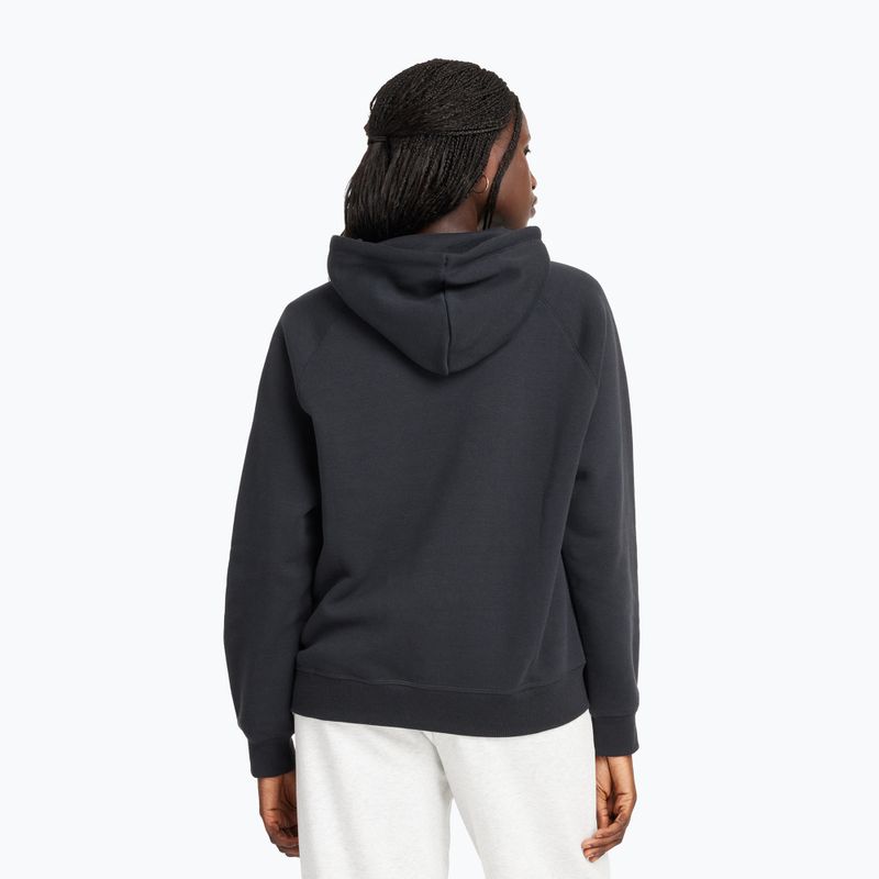 Femeii New Balance Fleece Hoodie negru 2