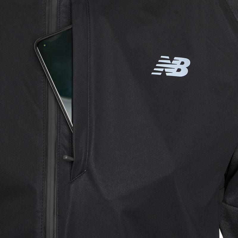 Geacă de alergare pentru bărbați  New Balance Seasonal Premium Print black 3