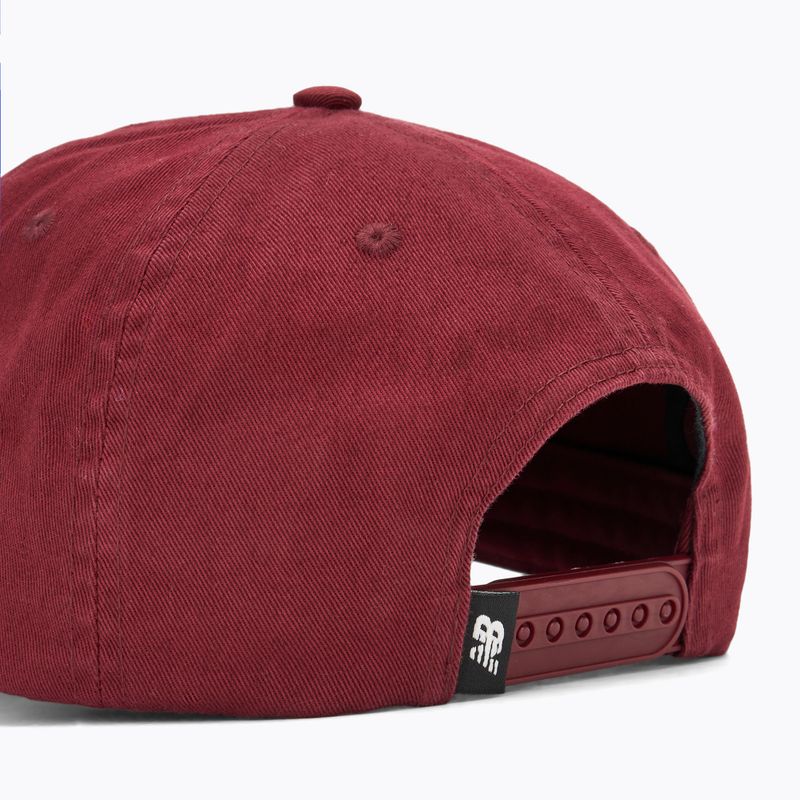Șapcă New Balance V990 Block N Curved Brim mercury red 4