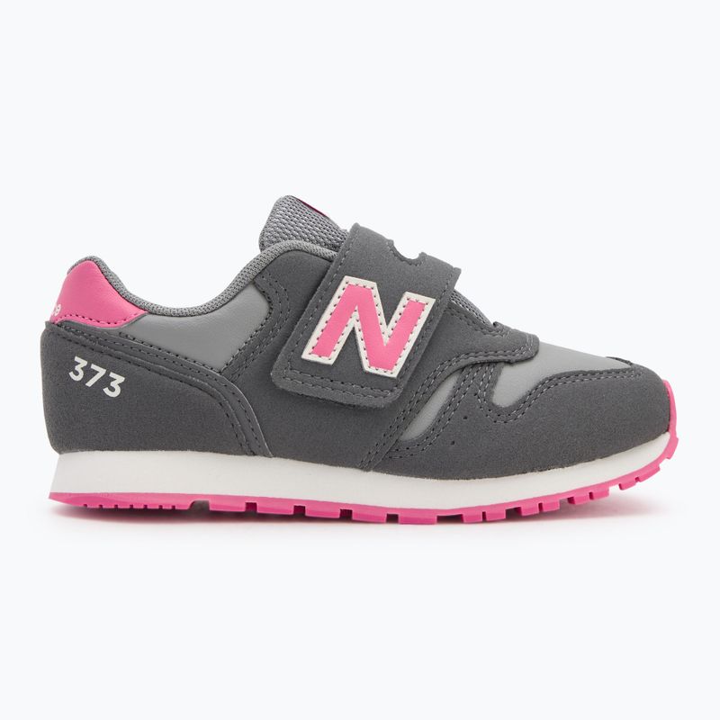 Încălțăminte pentru copii New Balance 373's V2 grey/pink 2