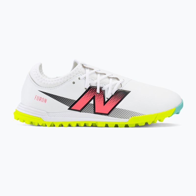 Încălțăminte de fotbal pentru copii  New Balance Furon Dispatch V7+ TF white 2