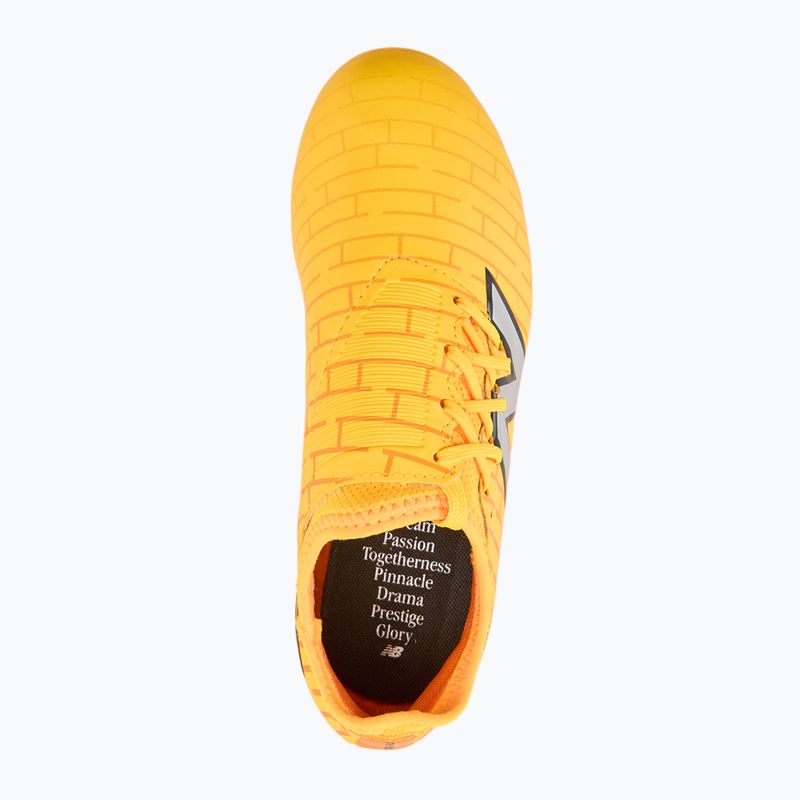 Încălțăminte de fotbal pentru copii New Balance Furon Dispatch V7+ FG orange 5