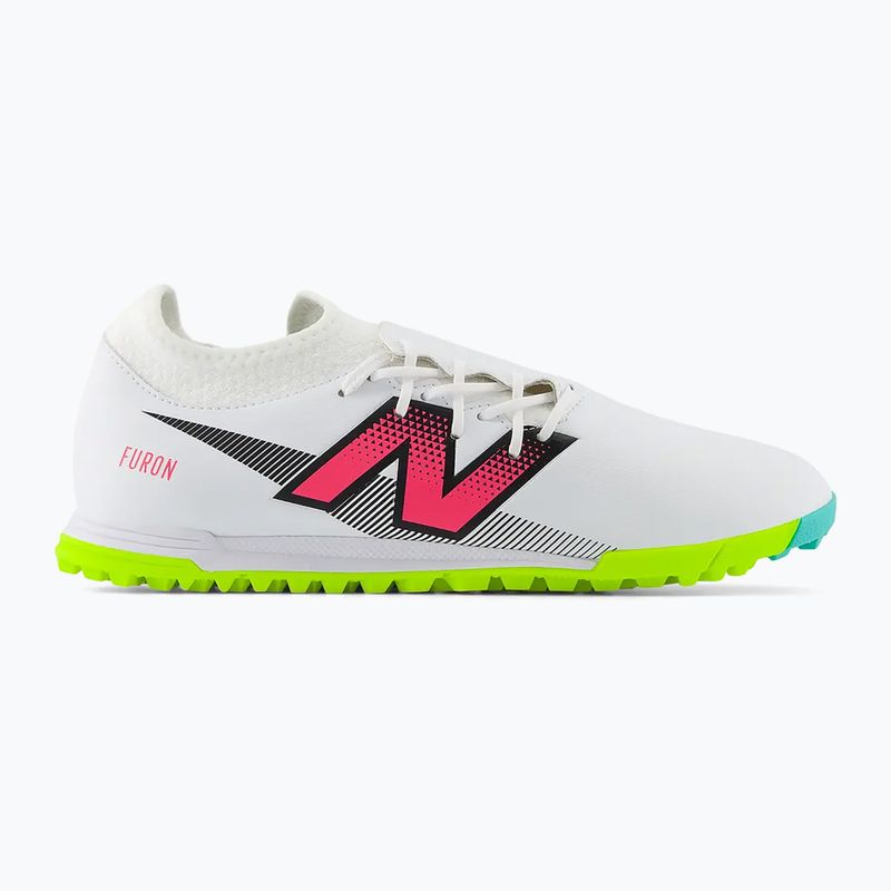 Încălțăminte de fotbal pentru bărbați  New Balance Furon Dispatch V7+ TF white 9