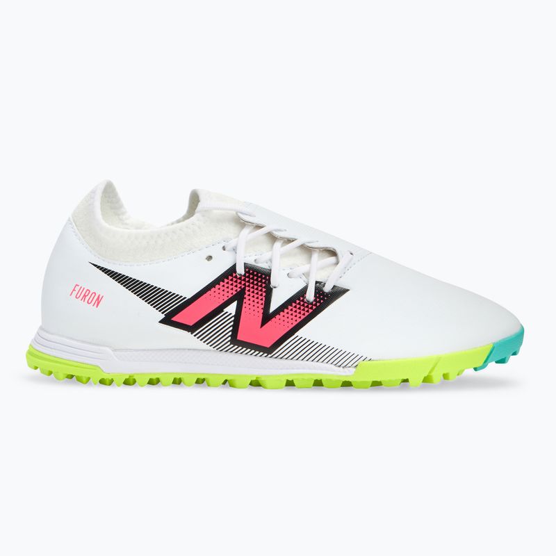 Încălțăminte de fotbal pentru bărbați  New Balance Furon Dispatch V7+ TF white 2