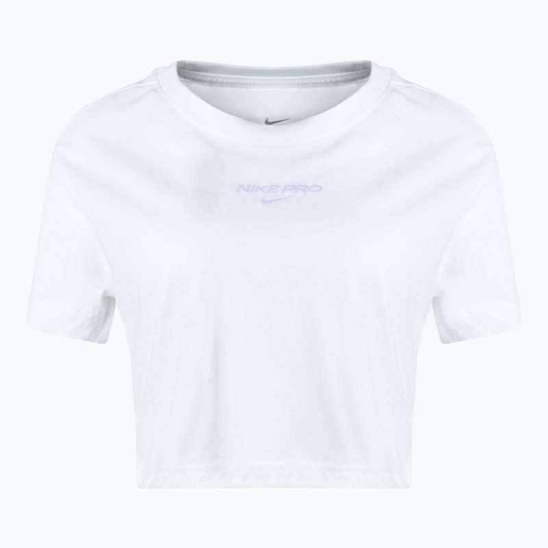 Tricou de antrenament pentru femei Nike Dri-Fit Pro white