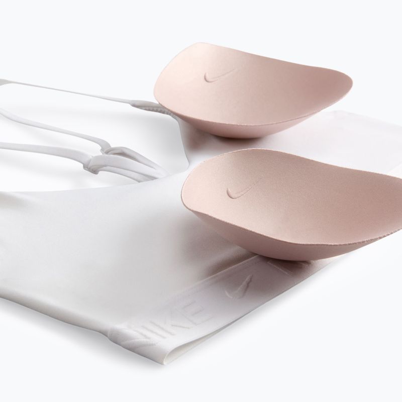 Sutien de antrenament Nike Indy Light Support white/stone mauve 7