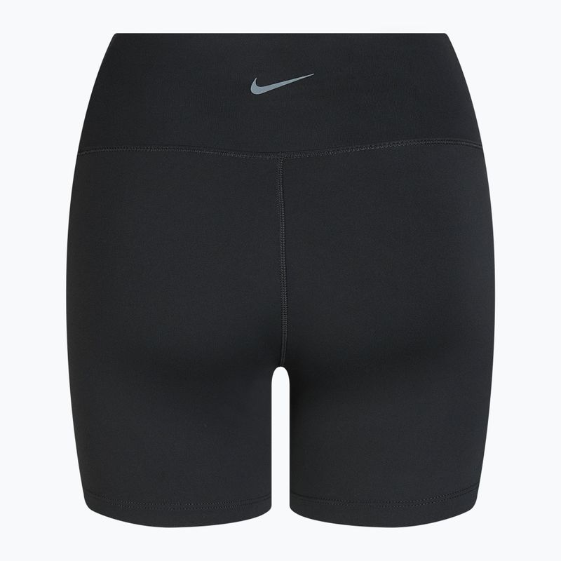 Pantaloni scurți pentru femei Nike One High-Waisted 5" Biker black 2