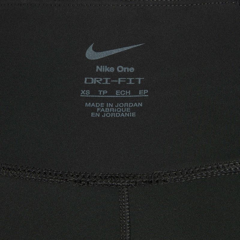 Pantaloni scurți pentru femei Nike One High-Waisted 5" Biker black 4