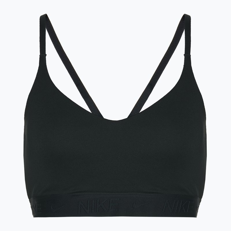 Sutien de antrenament Nike Dri-Fit Indy Light Support black/black/black