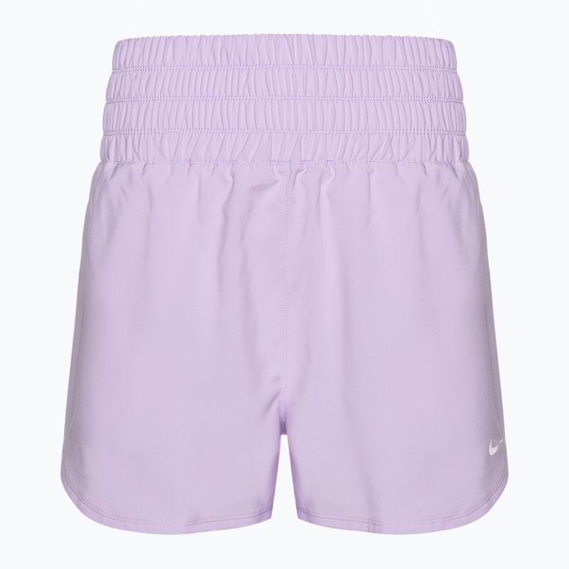 Pantaloni scurți pentru femei Nike One Dri-Fit Ultra High-Waisted 3" lilac bloom