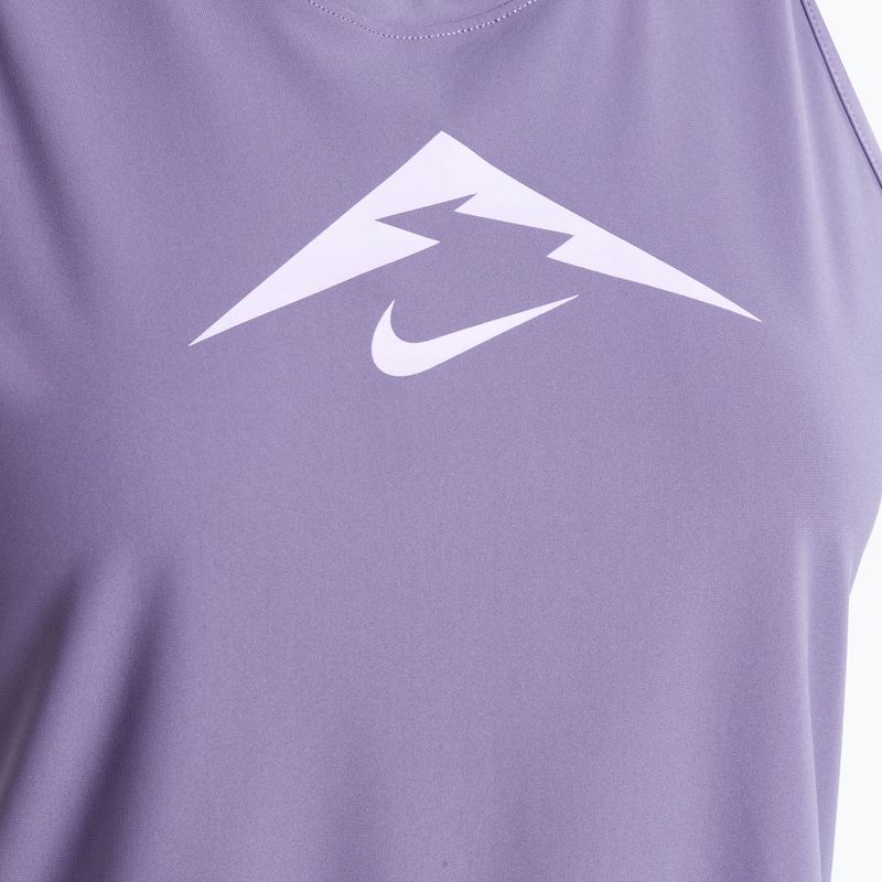 Tank top de alergare pentru femei  Nike Trail Dri-Fit Graphic TT daybreak/lilac bloom 3