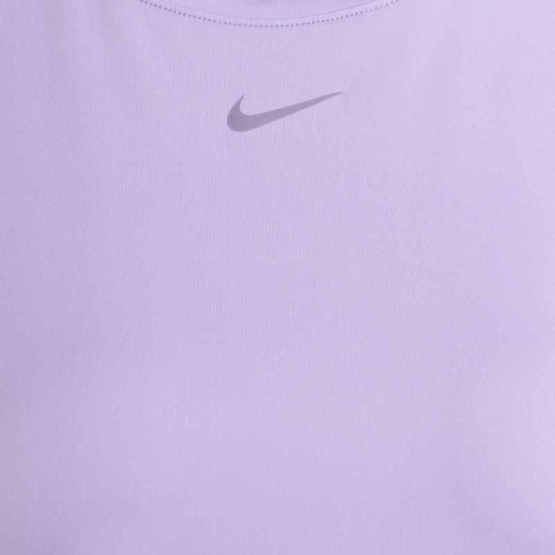 Tricou pentru femei  Nike One Classic Dri-Fit lilac bloom/black 3