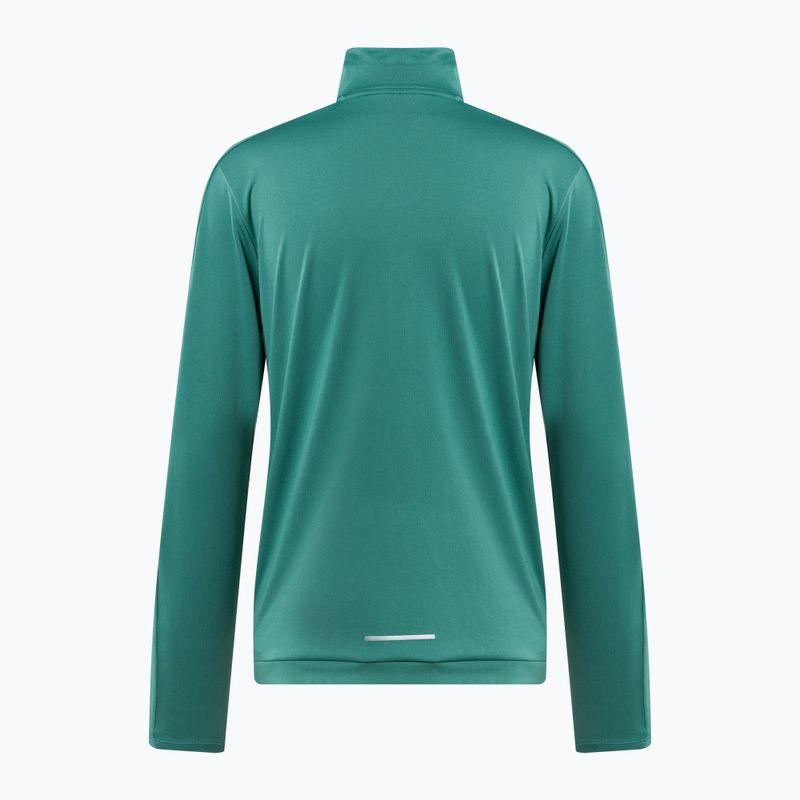 Bluză de alergare pentru femei Nike Swoosh Dri-FIT 1/4-Zip Mid bicoastal/vapor green 2