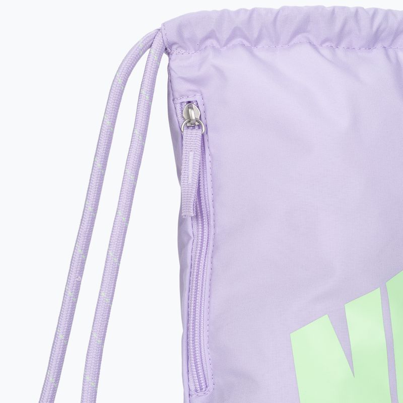 Sac Nike Heritage 13 l lilac bloom/lilac bloom/vapor green 4