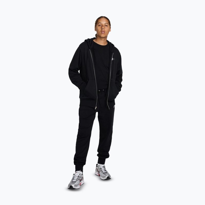 Pantaloni pentru bărbați Nike Club French Terry Joggers black/black/white 2