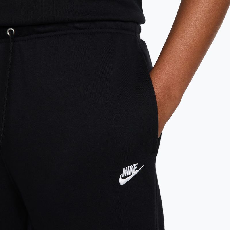 Pantaloni pentru bărbați Nike Club French Terry Joggers black/black/white 4