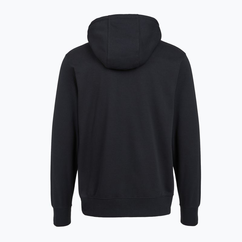 Hanorac pentru bărbați Nike Club French Terry Pullover Hoodie black/black/white 9