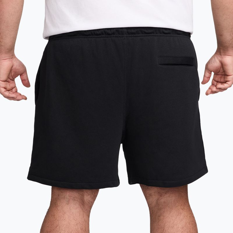 Pantaloni scurți pentru bărbați Nike Club French Terry Flow black/black/white 3