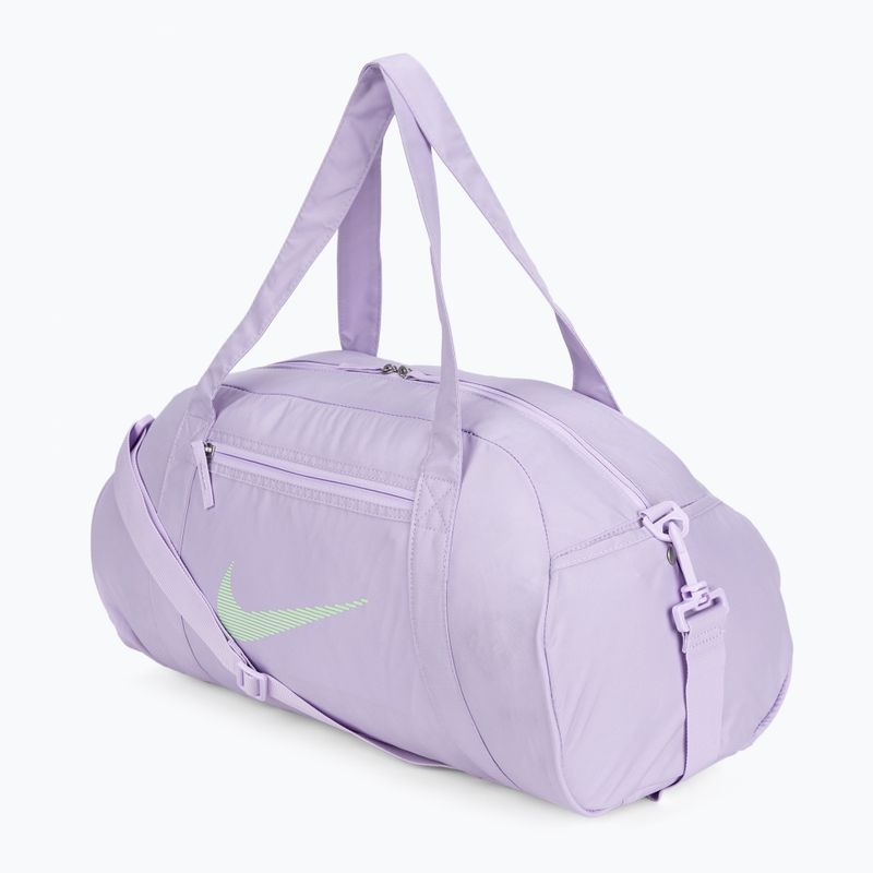Geantă de antrenament pentru femei  Nike Gym Club 24 l lilac bloom/lilac bloom/vapor green 2