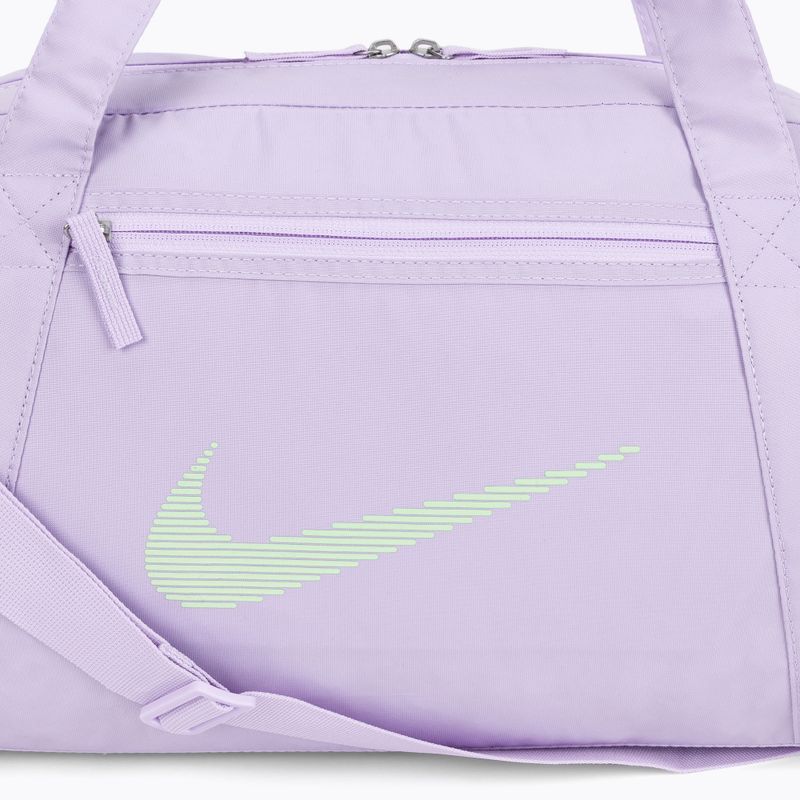 Geantă de antrenament pentru femei  Nike Gym Club 24 l lilac bloom/lilac bloom/vapor green 4