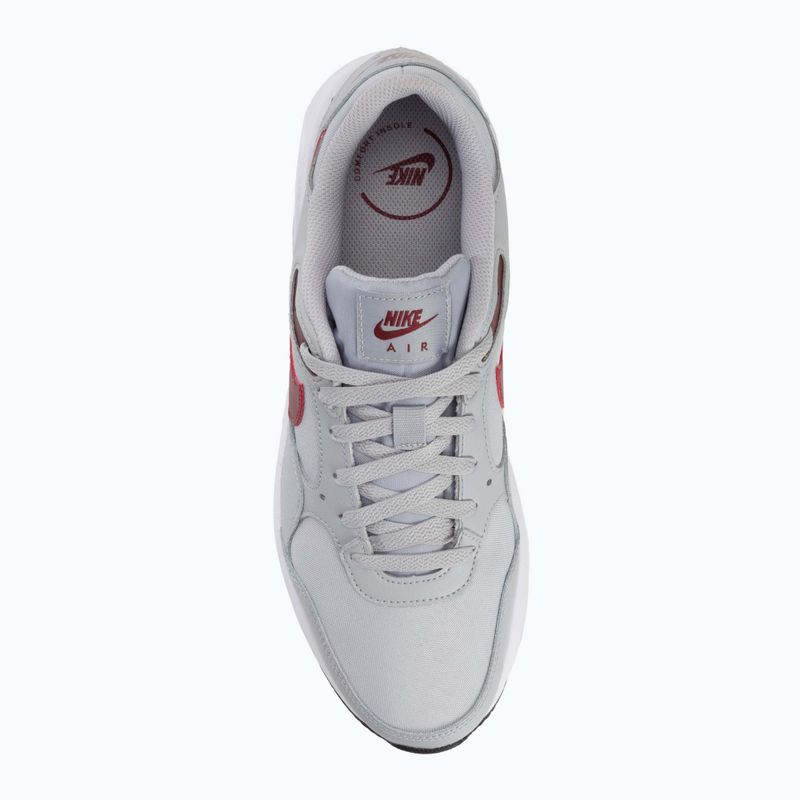 Încălțăminte pentru bărbație Nike Air Max Sc wolf grey / burgundy crush / white / dark team red 5