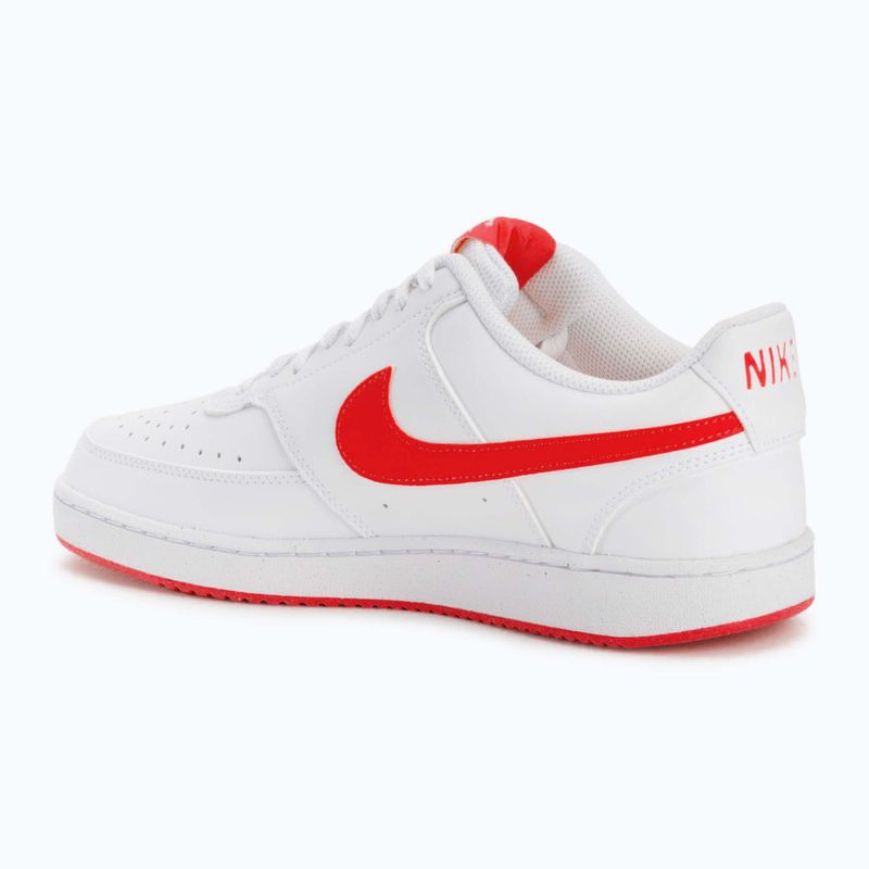 Încălțăminte pentru bărbați Nike Court Vision Low Next Nature white/university red 3