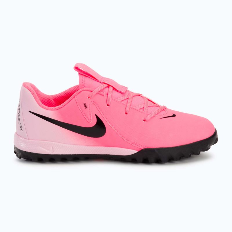 Încălțăminte de fotbal pentru copii Nike Phantom GX II Academy TF FJ2608-600 sunset pulse/black 2