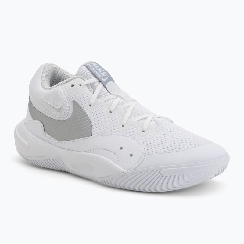 Încălțăminte de volei Nike Hyperquick Court Flight white/photon dust/metallic silver