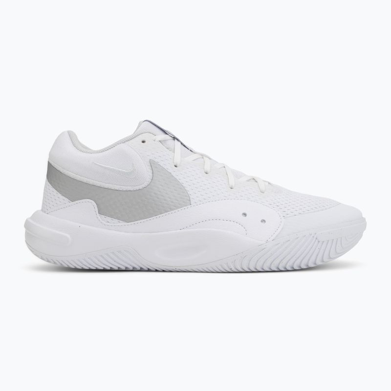 Încălțăminte de volei Nike Hyperquick Court Flight white/photon dust/metallic silver 2