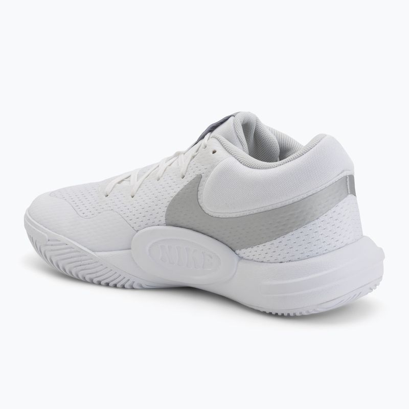 Încălțăminte de volei Nike Hyperquick Court Flight white/photon dust/metallic silver 3