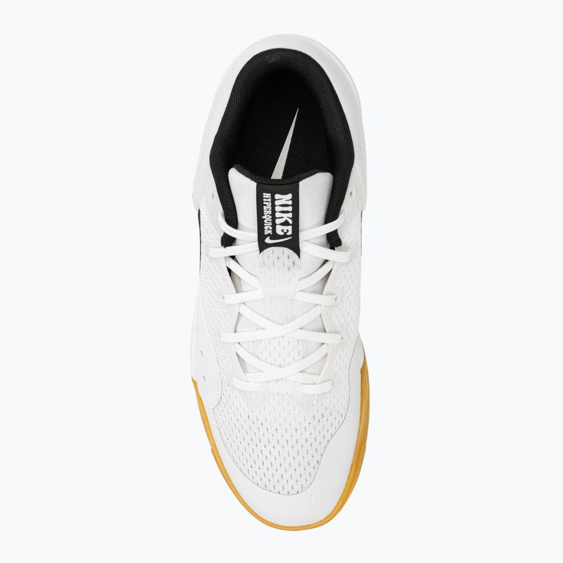 Încălțăminte de volei Nike Hyperquick Court Flight white/black 5