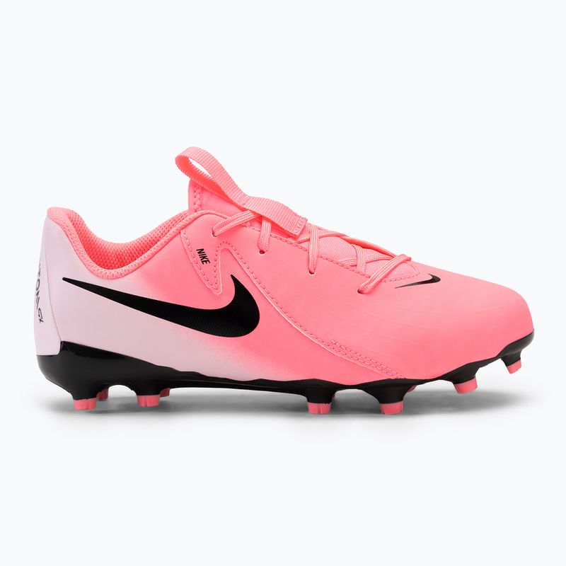 Încălțăminte de fotbal pentru copii Nike Phantom GX II Academy FG/MG Junior sunset pulse/black 2