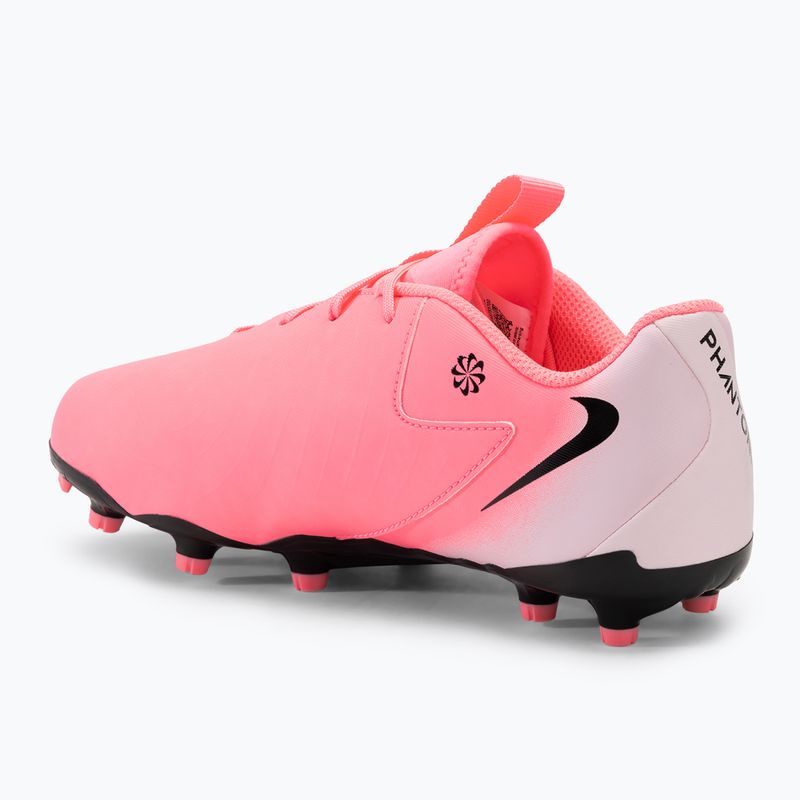 Încălțăminte de fotbal pentru copii Nike Phantom GX II Academy FG/MG Junior sunset pulse/black 3